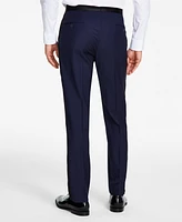 B by Brooks Brothers Men's Classic-Fit Stretch Solid Tuxedo Suit Separates Pant