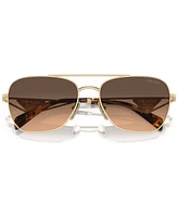 Prada Rectangular Women's Sunglasses, Gradient Pr A50S