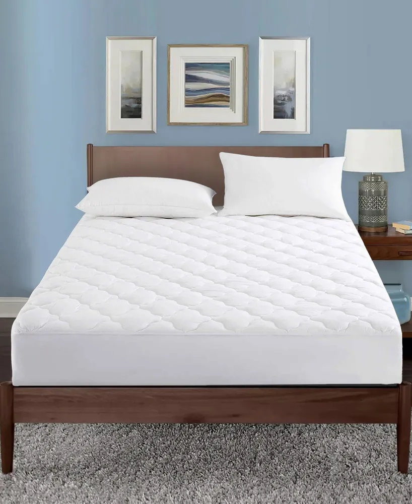 Unikome Comfort 100% Breathable Cotton Quilted Mattress Pad