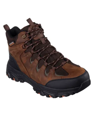 Skechers Men's Relaxed Fit- Rickter - Branson Water-Resistant Trail Hiking Boots from Finish Line