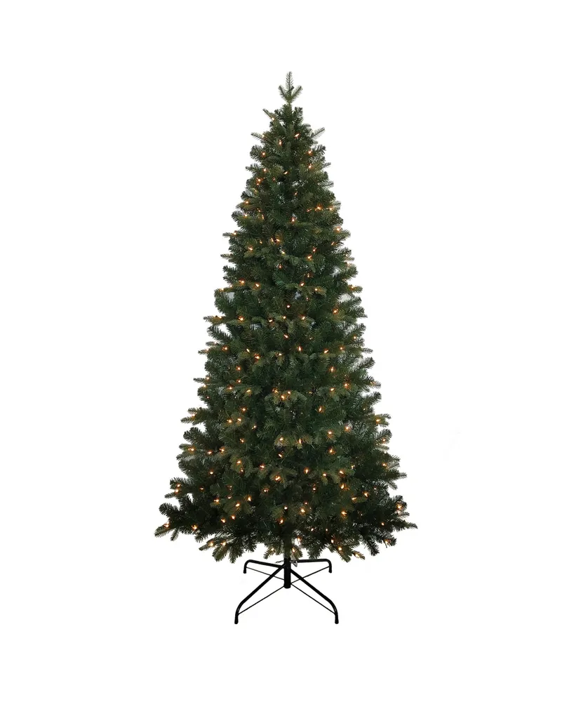 Kurt Adler 7' Pre-lit Clear Incandescent Studio Spruce Tree