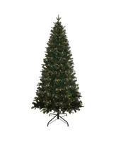 Kurt Adler 7' Pre-lit Clear Incandescent Studio Spruce Tree