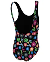 Nike Big Girls Garden Party U-Back One-Piece Swimsuit