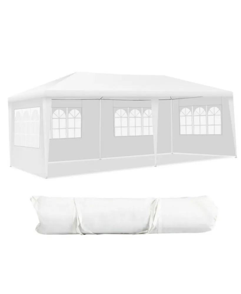 Inolait Sugift 20 Ft. W x 10 Ft. D Wedding Party Tent Canopy with 4 Side Walls