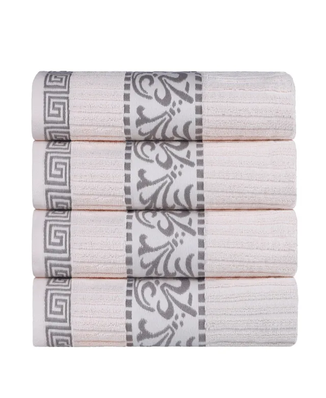 Superior Athens Cotton With Greek Scroll Floral Pattern Assorted