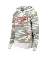 Women's Pressbox Camo Maryland Terrapins San Pablo Pullover Hoodie