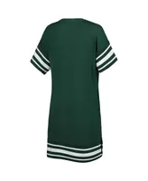 Women's Touch Green Michigan State Spartans Cascade T-shirt Dress