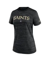 Women's Nike Black New Orleans Saints Sideline Velocity Performance T-shirt