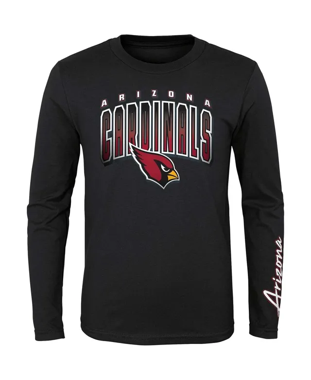 Outerstuff Youth Cardinal Arizona Cardinals Wildcat Long Sleeve T-Shirt