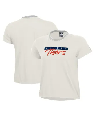 Women's Under Armour White Auburn Tigers Iconic T-shirt