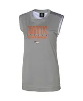 Women's Gray Denver Broncos No Sweat Tank Top