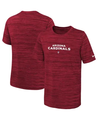 Big Boys Nike Cardinal Arizona Cardinals Sideline Velocity Performance T-shirt