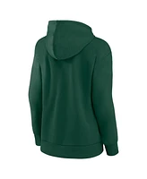 Women's Fanatics Green Miami Hurricanes Evergreen Campus Pullover Hoodie