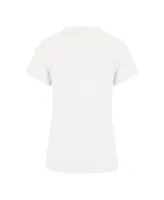 Women's '47 Brand White New York Jets Legacy Pep-Up Frankie T-shirt
