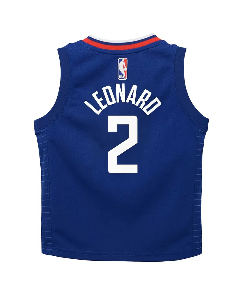 Toddler Boys and Girls Nike Kawhi Leonard Blue La Clippers Swingman Player Jersey - Icon Edition