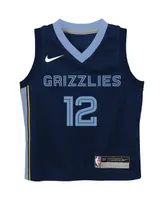 Infant Boys and Girls Nike Ja Morant Navy Memphis Grizzlies Swingman Player Jersey - Icon Edition