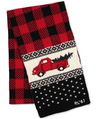Polo Ralph Lauren Men's Knitted Truck Scarf