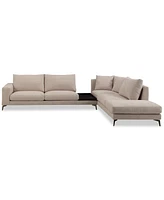 Closeout! Lydney 139" 2-Pc. Fabric Sectional, Created for Macy's