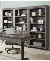 Dawnwood Home Office 3- Pc. Set (Open Bookcase, Open Door Bookcase)