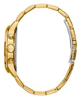 Guess Women's Multi-Function Gold-Tone Stainless Steel Watch 42mm