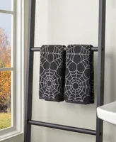 Skl Home Spider Web Cotton 2 Piece Hand Towel Set