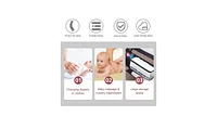 Portable Infant Changing Station Baby Diaper Table with Safety Belt