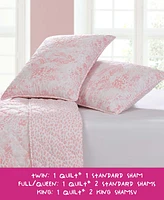 Betsey Johnson Butterfly Ombre Piece Quilt Set