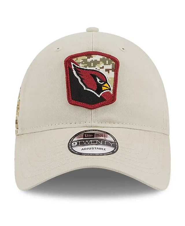 New Era Men's New Era Stone Arizona Cardinals 2023 Salute To Service  9TWENTY Adjustable Hat