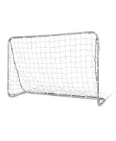 Net Playz Backyard Soccer Goal, Metal Soccer Goal, 6' x 4'