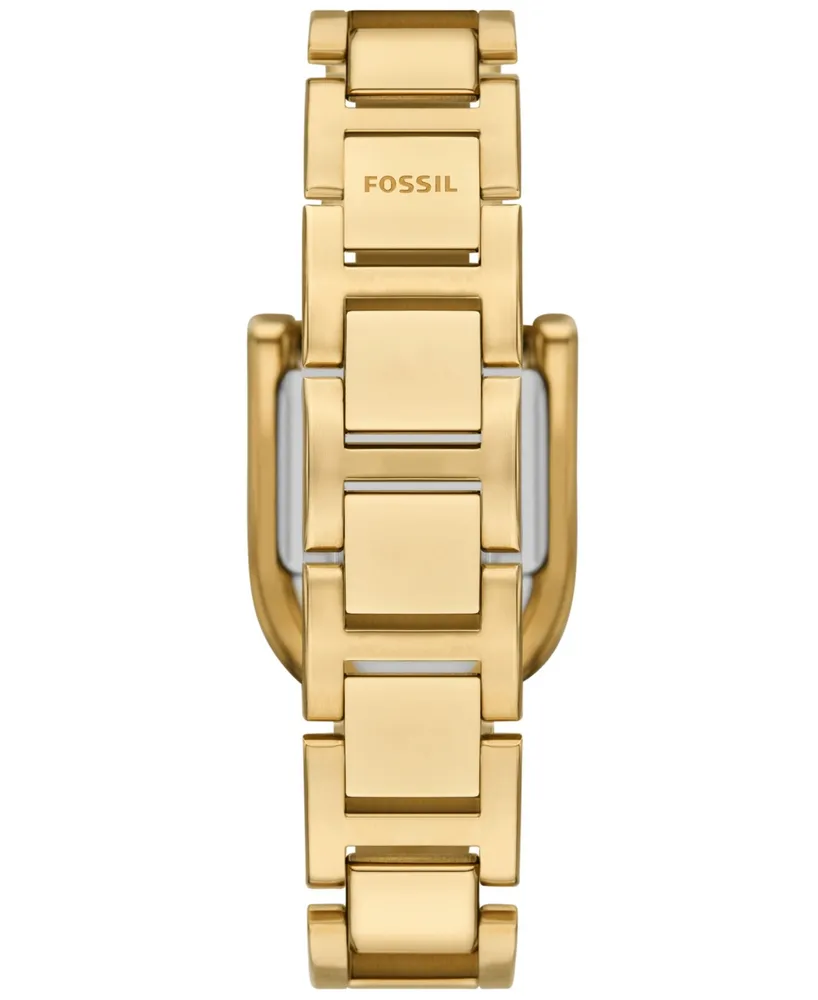 Fossil Women's Harwell Three-Hand -Tone Stainless Steel Watch 28mm