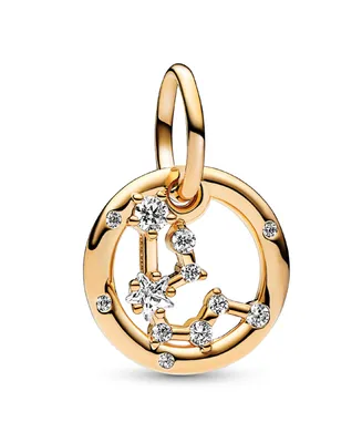 Pandora 14k Gold-Plated Zodiac Dangle Charm