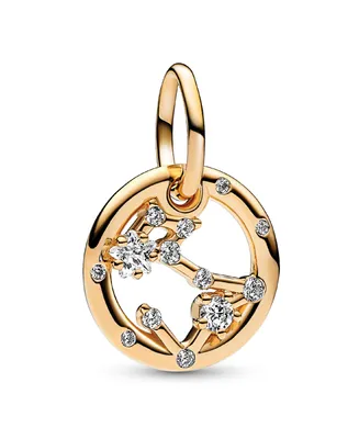 Pandora 14k Gold-Plated Zodiac Dangle Charm