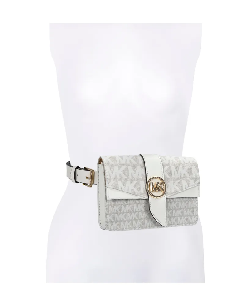Michael Kors Bags | Michael Kors Mirella Small Logo Jacquard Crossbody Bag | Color: Brown | Size: Os | Elizabethgl206's Closet