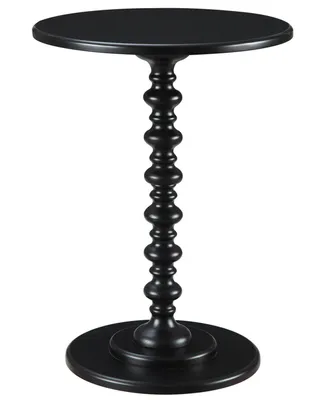 Convenience Concepts 17.75" Medium-Density Fiberboard Palm Beach Spindle Table