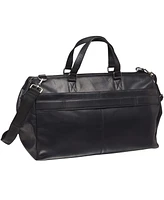 Mancini Men's Buffalo Dowel Rod Duffle Bag for Carry-On Travel