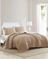 Laura Ashley Loves ton Cotton Reversible -Piece Quilt Set