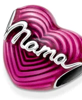 Pandora Sterling Silver Radiating Love Mama Heart Charm