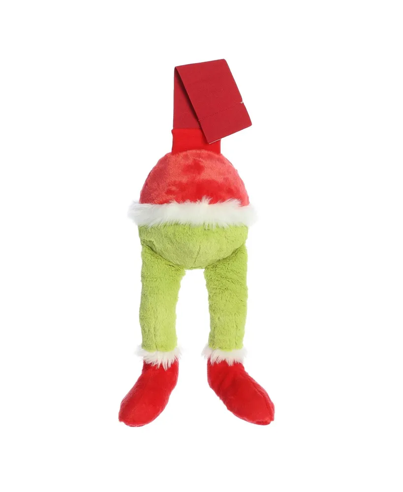 Aurora Large Hangin' Out Grinch Dr. Seuss Whimsical Plush Toy Green 15"