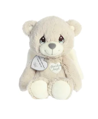 Aurora Medium Guardian Angel Bear Precious Moments Inspirational Plush Toy Off-white 12" - Off