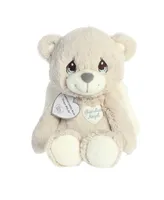 Aurora Medium Guardian Angel Bear Precious Moments Inspirational Plush Toy Off-white 12" - Off