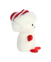 Aurora Mini Land of Lils Lil' Cane Holiday Festive Plush Toy White 4"