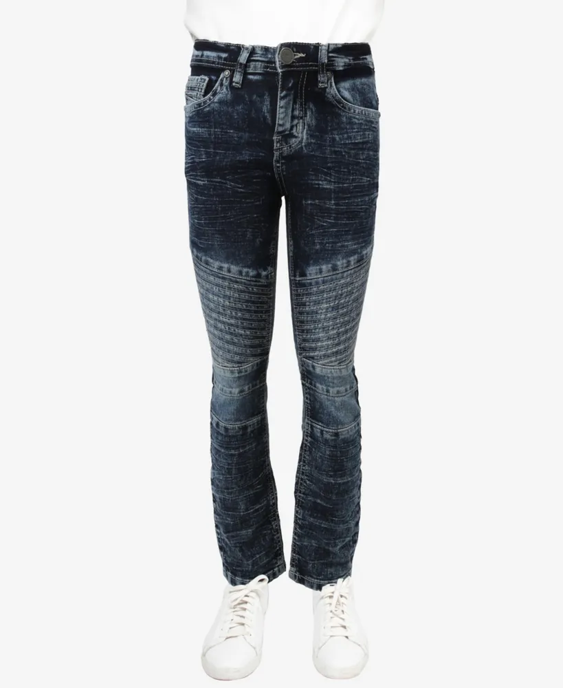 Big Boy's Slim Stretch Moto Jean - Child