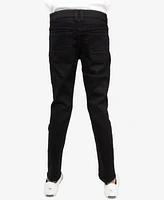 Big Boy's Ripped and Repaired Stretch Jeans - Child