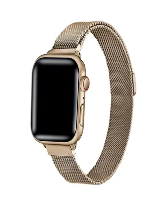 Posh Tech Unisex Infinity Stainless Steel Mesh Band for Apple Watch Size- 42mm, 44mm, 45mm, 49mm
