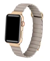 Posh Tech Dakota Leather Band for Apple Watch 40,41,42mm