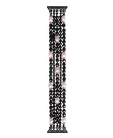 Posh Tech Women's Plastic Beaded Band for Apple Watch Size- 42mm, 44mm, 45mm, 49mm