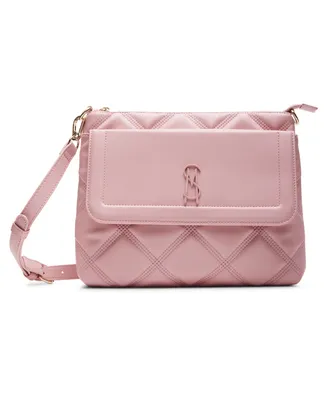 Steve Madden Start Quilted North South Crossbody