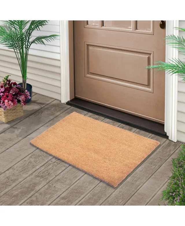 Cornell Big Red 18 x 30 Holiday Coir Doormat