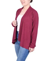 Ny Collection Women's Sleeve Swing Cardigan Sweater