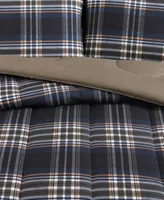 Wrangler City Flats Plaid Reversible Duvet Cover Set